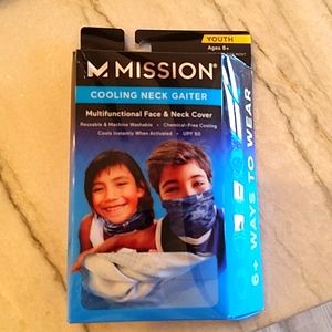 Kids mask blue, waterproof, light, sweat proof